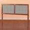 Baxton Studio Gilbert Mid-Century Modern Ash Walnut Finished Wood and Synthetic Rattan Queen Size Headboard 181-11094-Zoro - alternate 5